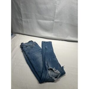 Lucky Brand Brookline Leggings  Skinny Jeans Size 4/27 Ripped Orta Premium